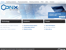 Tablet Screenshot of dnxnetwork.lu